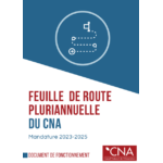 Feuille de route pluriannuelle du CNA - Mandature 2023-2025